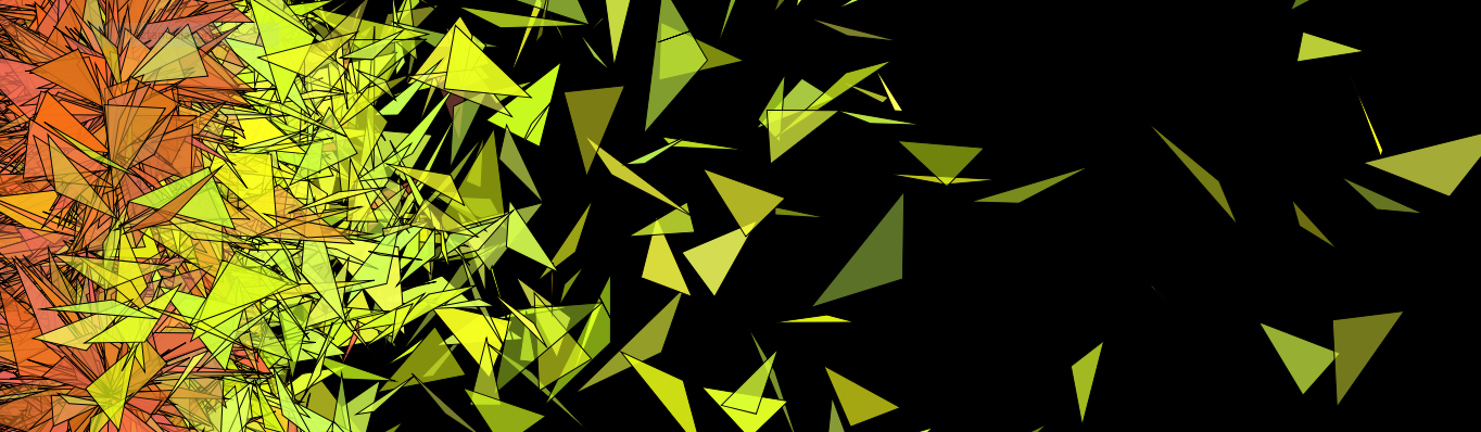 pinwheel abstract made with code