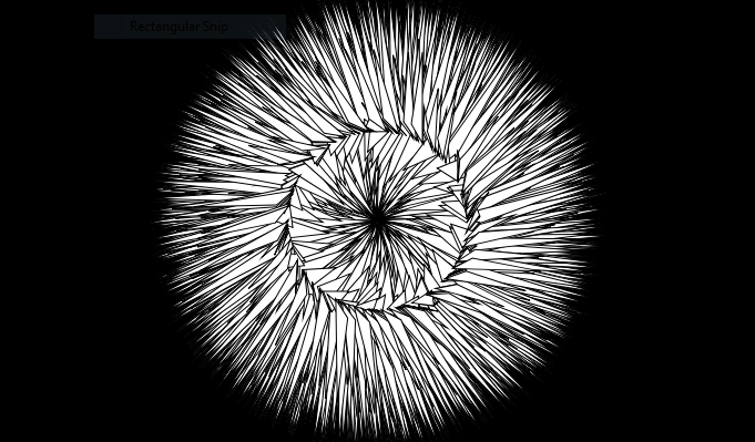 flower art made with code